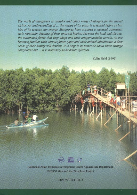 Handbook of Mangroves in the Philippines - Panay - rückseite